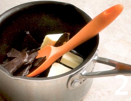 Preparacion de Chocolate a la Naranja - Paso 2
