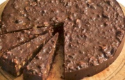 Preparación de Torta de Chocolate sin Cocción