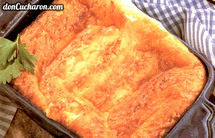 Receta de Cocina paso a paso: Soufflé de Pan y Mantequilla
