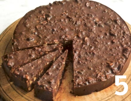 Preparacion de Tarta de Chocolate sin Cocción - Paso 5