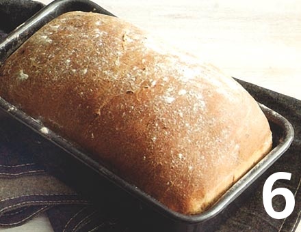 Preparacion de Pan de Molde Blanco - Paso 6
