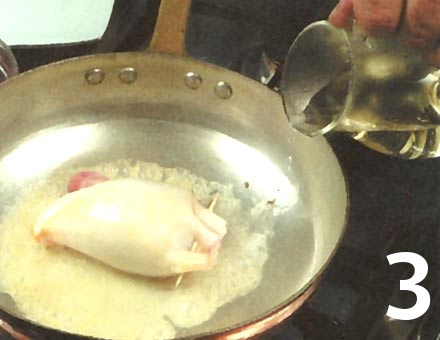 Preparacion de Receta de Cocina: Calamares Rellenos al Potacchio - Paso 3