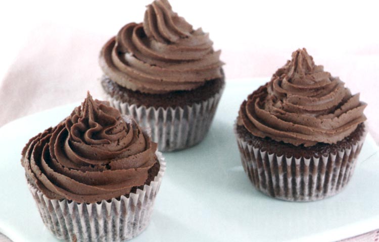 Receta de Cocina paso a paso: Cupcakes de Chocolate